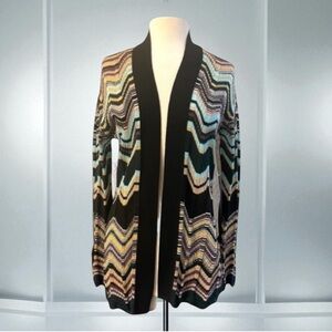 MISSONI ZIG ZAG CHEVRON CARDIGAN SWEATER SIZE 10